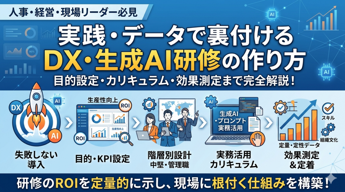 X・生成AI研修の作り方解説画像