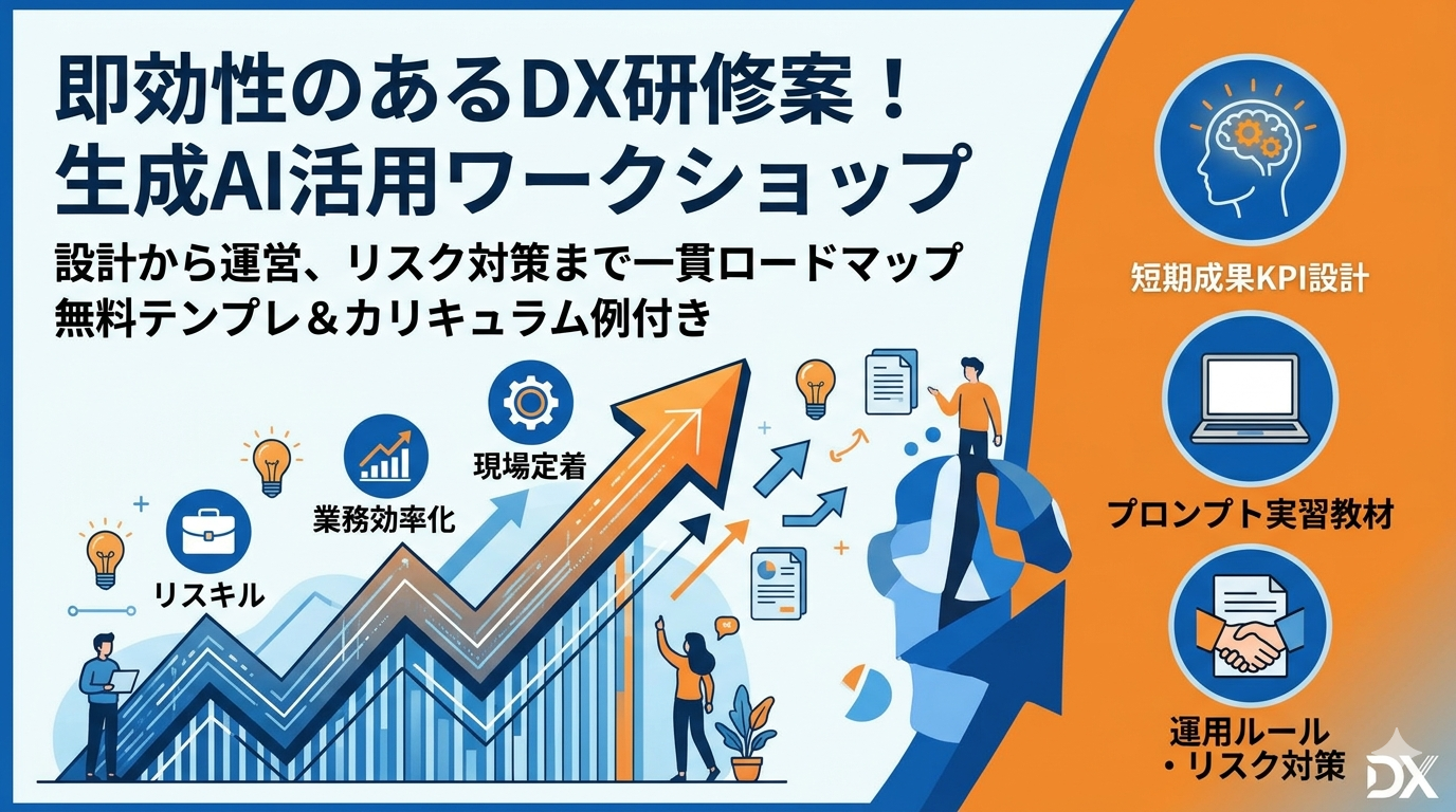 生成AI活用DX研修案